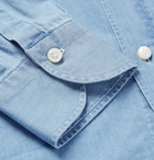 Rubinacci - Cotton-Chambray Shirt - Blue