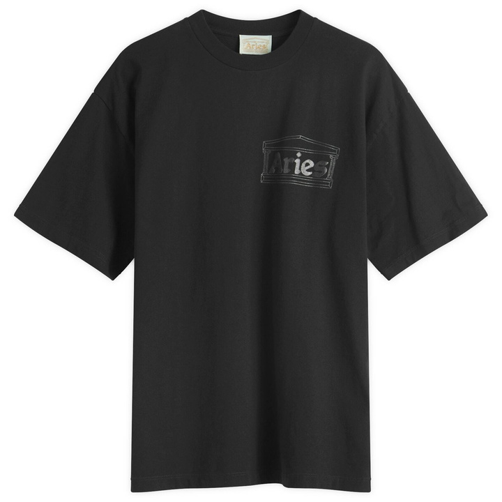 Photo: Aries Men's Temple T-Shirt in Black