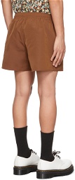 Molly Goddard Brown Ciaran Shorts