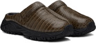 Martine Rose Brown Clarks Edition Loafers