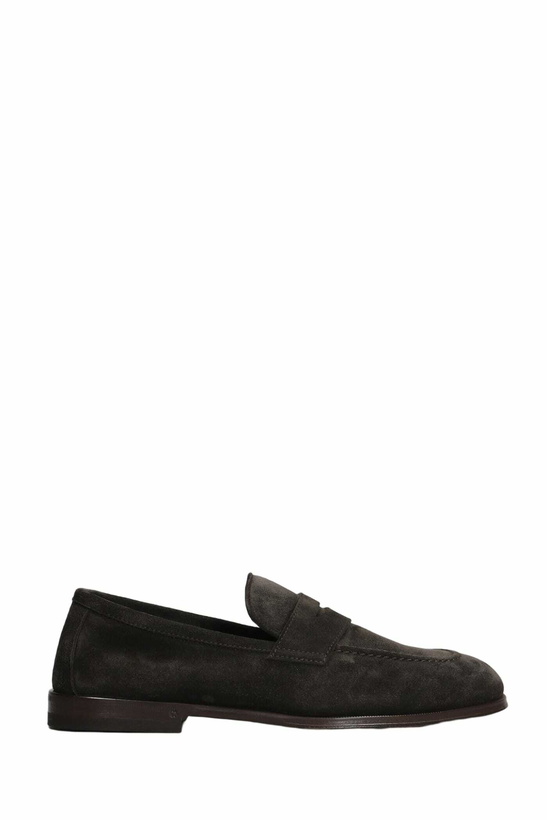 Photo: Henderson Baracco Loafers In Brown Suede