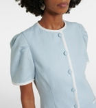 Faithfull Madeline linen minidress