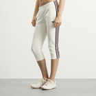 Adidas Women's Capri Trackpants in Off White