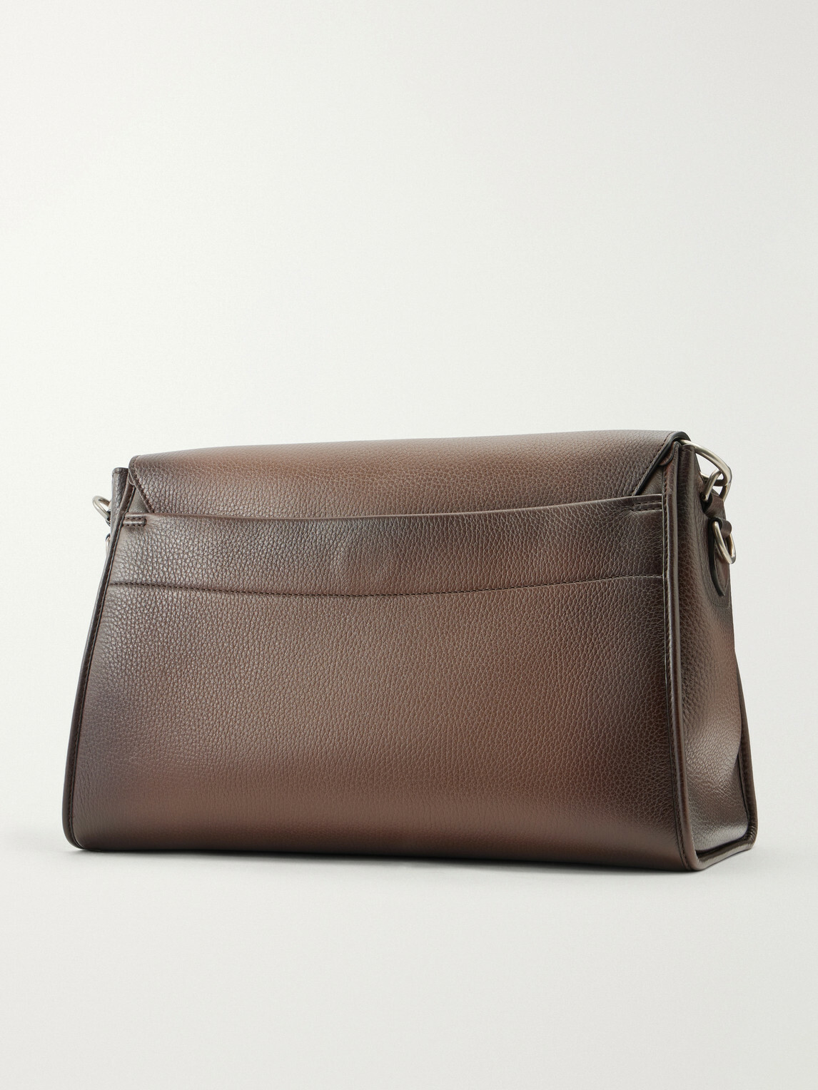 Berluti - E'Mio Duo Full-Grained Leather Messenger Bag - Brown