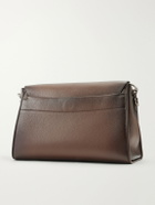 Berluti - E'Mio Duo Full-Grained Leather Messenger Bag - Brown