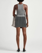Alessandra Rich Womens Mini skirt Charcoal