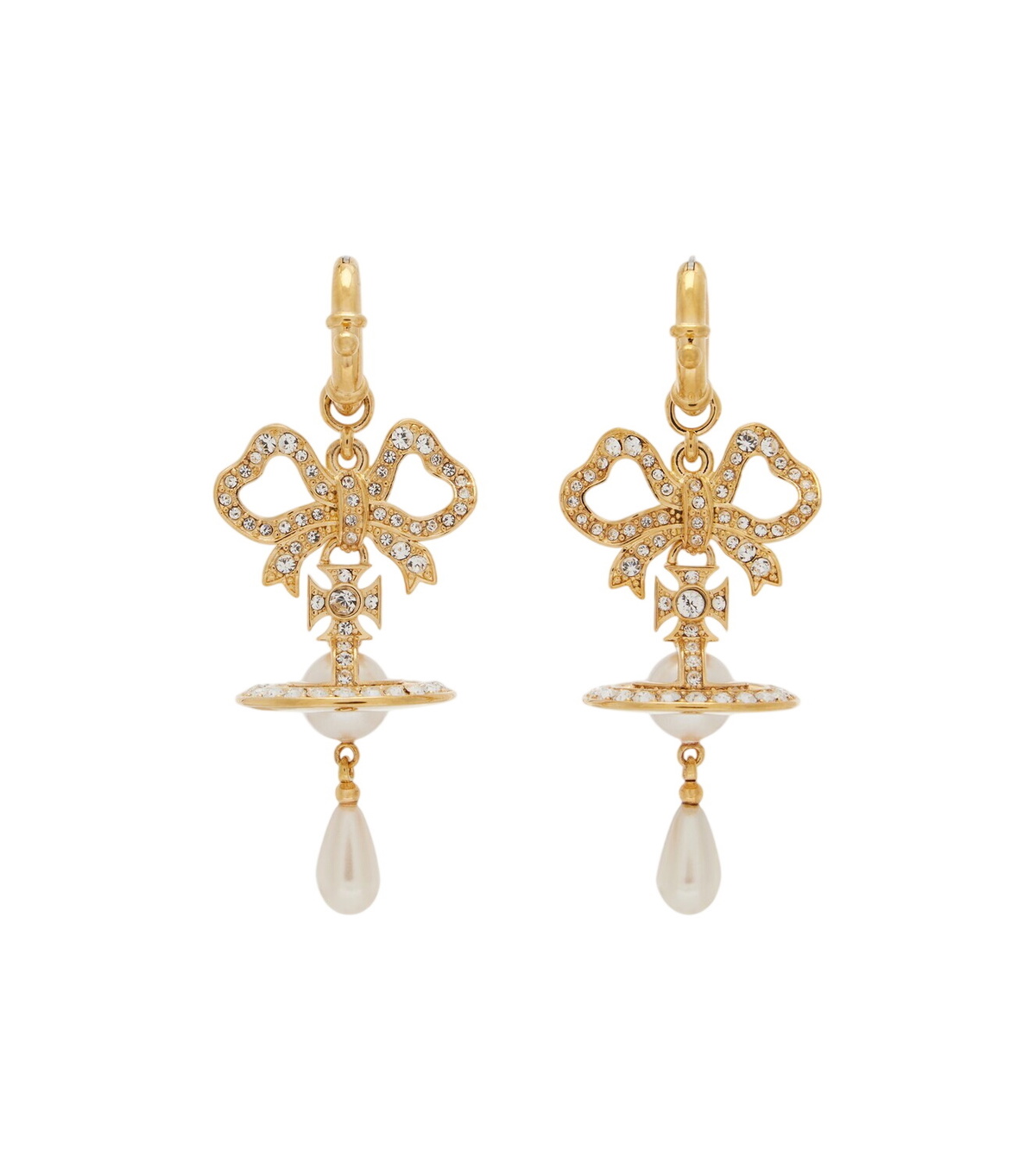 Vivienne Westwood Silver Orietta Earrings Vivienne Westwood