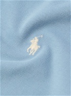 Polo Ralph Lauren - Logo-Embroidered Cotton-Piqué Polo Shirt - Blue