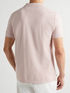 TOM FORD - Garment-Dyed Cotton-Piqué Polo Shirt - Pink