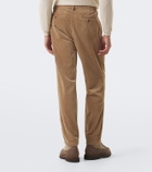 Brunello Cucinelli Cotton corduroy straight pants