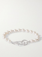Hatton Labs - Sterling Silver and Pearl Bracelet - White