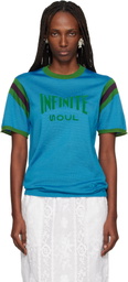 Wales Bonner Blue Soul T-shirt