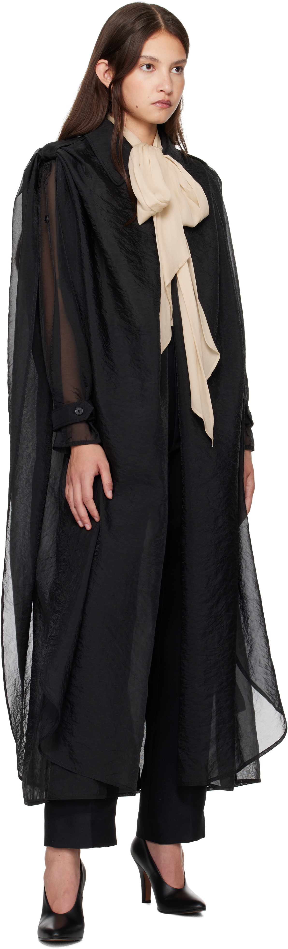 GIA STUDIOS Black Moon Coat