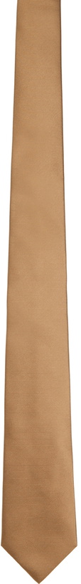 Photo: Burberry Beige Silk Classic Cut Tie