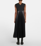 Moncler Genius - 4 Moncler Hyke pleated midi dress