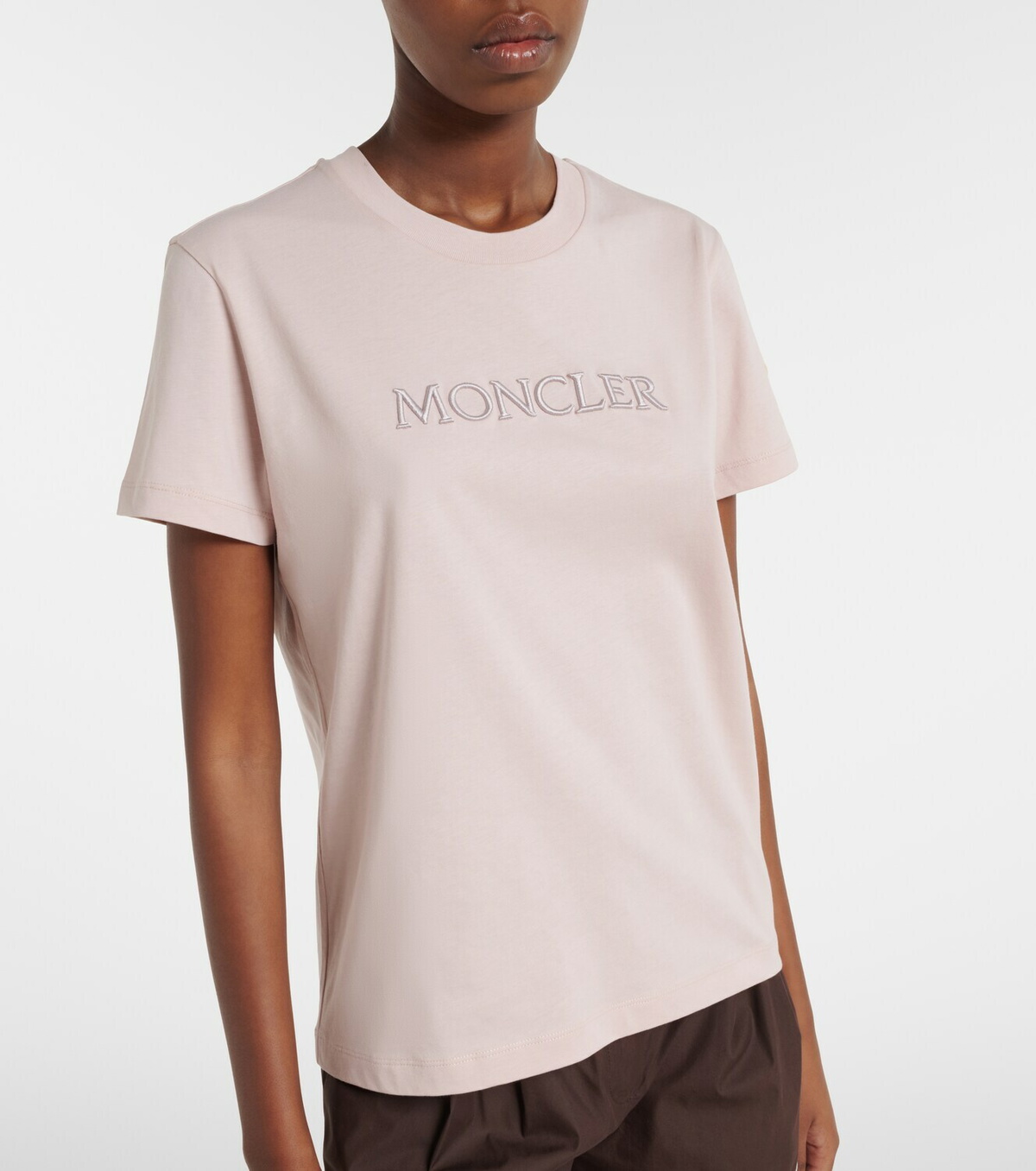 Moncler Logo cotton jersey T-shirt
