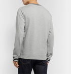 Polo Ralph Lauren - Mélange Loopback Cotton-Blend Jersey Sweatshirt - Gray
