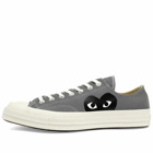Comme des Garçons Play x Converse Chuck Taylor 1970s Ox Sneakers in Grey