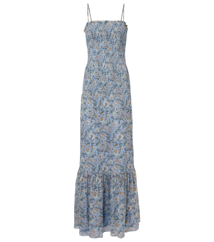 Photo: Veronica Beard Clem floral cotton and silk maxi dress