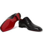 Christian Louboutin - Greggo Leather Oxford Shoes - Black