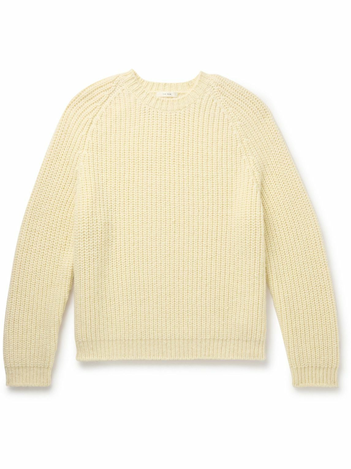 The Row - Adonis Ribbed Mohair and Silk-Blend Sweater