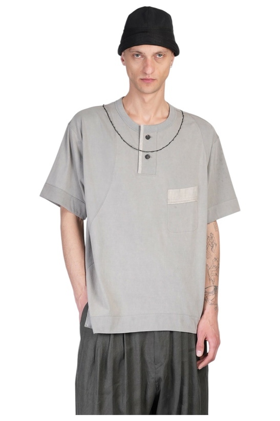 Photo: Ziggy Chen T-shirt In Grey Cotton