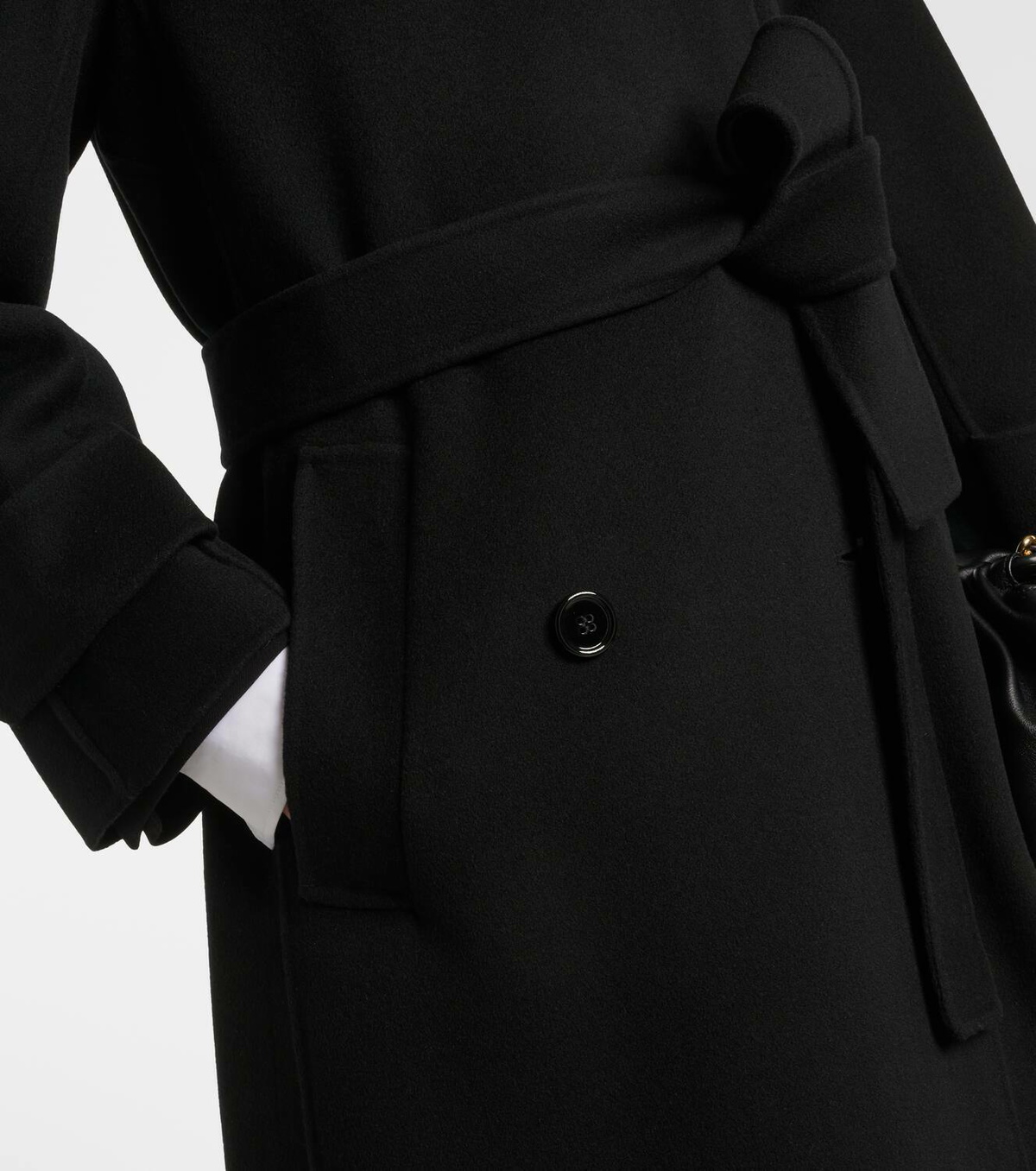 'S Max Mara Hester wool wrap coat