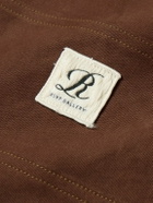 AGOLDE - RSVP GALLERY Erving Appliquéd Cotton-Canvas Jacket - Brown