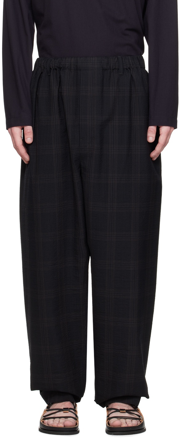 Photo: LEMAIRE Navy Relaxed Trousers