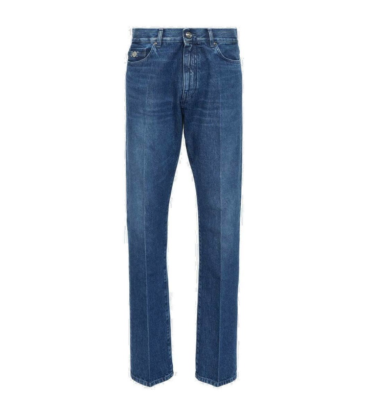 Photo: Versace La Medusa straight jeans