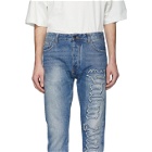 Palm Angels Blue Indaco Jeans