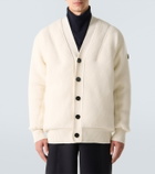 Moncler Genius x Jil Sander virgin wool down cardigan