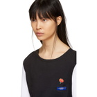 Anton Belinskiy Black and White Badges T-Shirt