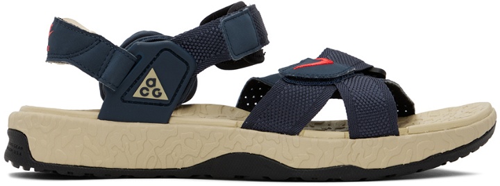 Photo: Nike Navy Air Deschutz+ Sandals