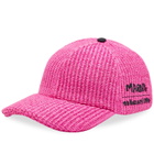 Marni X No Vacancy Inn Cap in Fuchsia