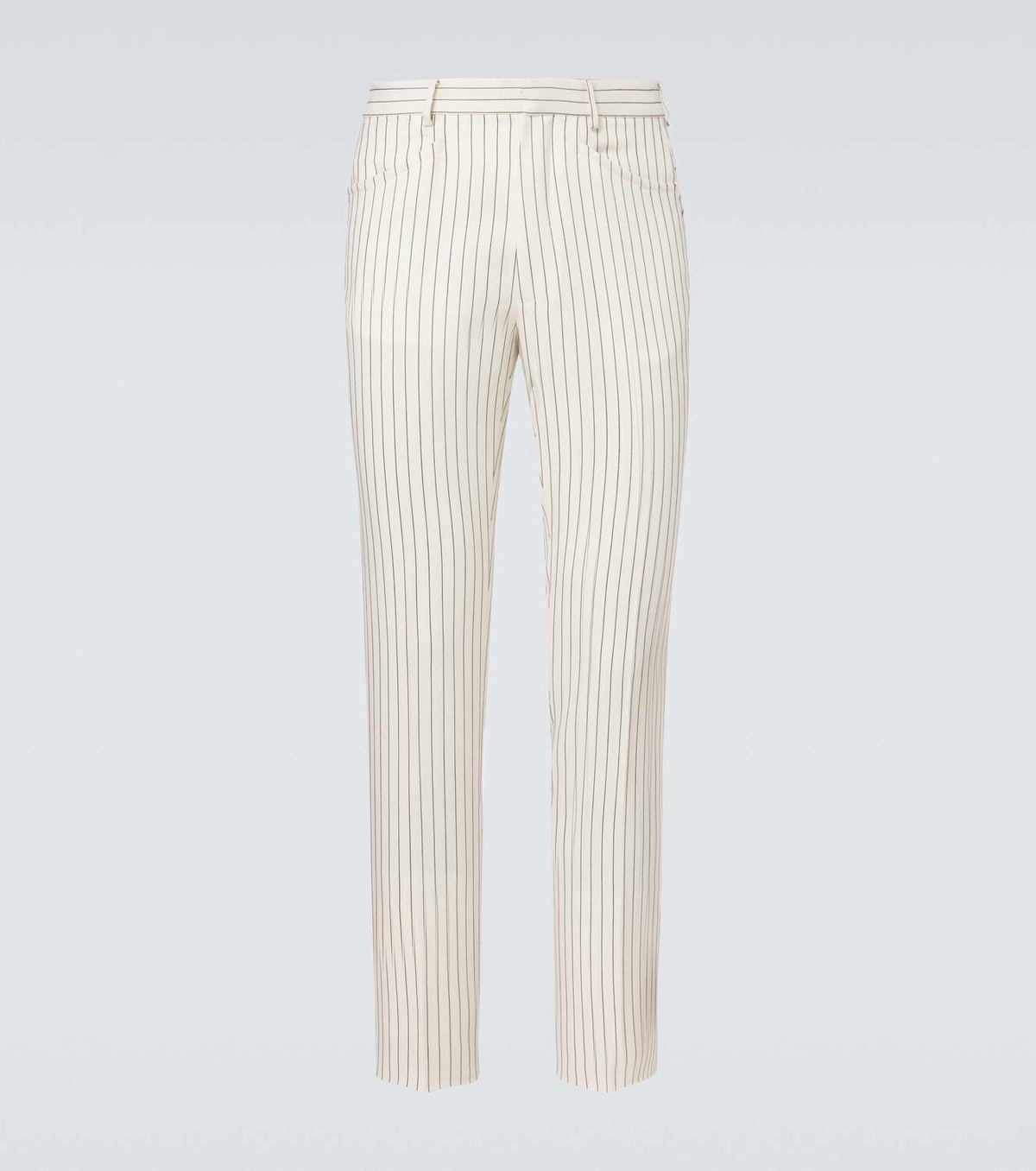 パンツ Tom Ford Pantalone Rigato In Lana Tom Ford Dyllan wool and silk organza straight pants TOM FORD