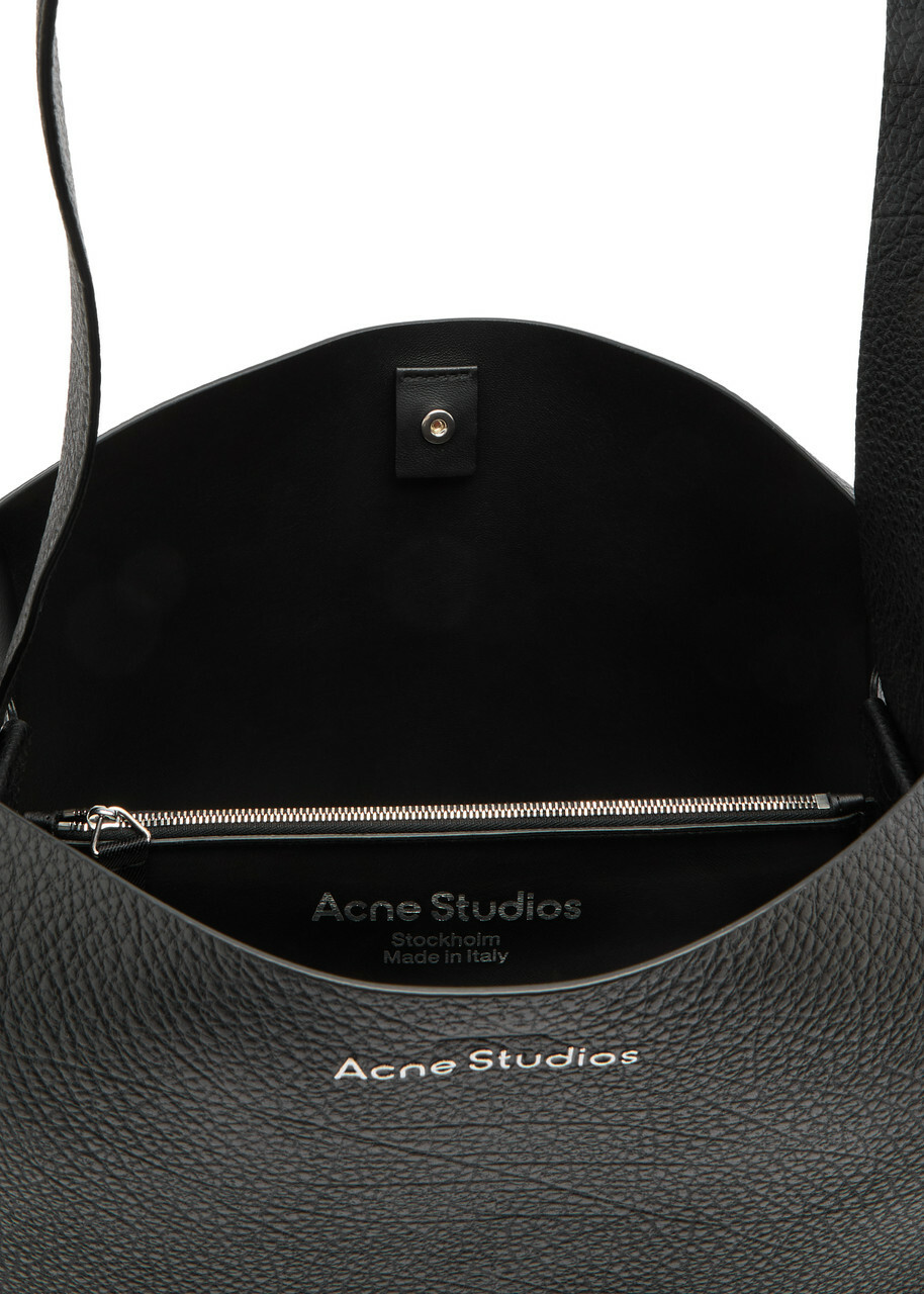 Acne Studios Musubi Grained Leather Tote - Black - One Size