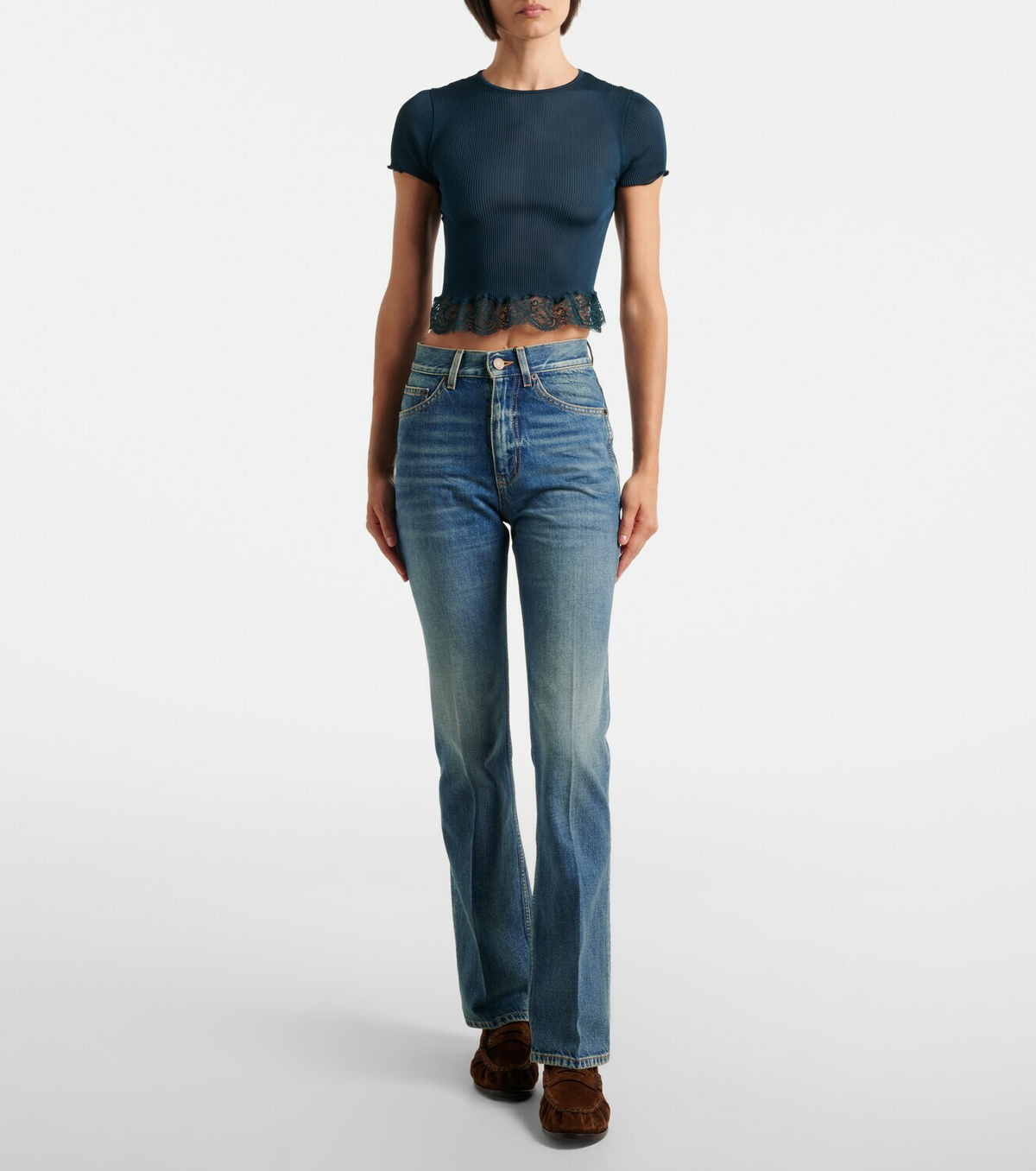Saint Laurent Clyde straight jeans