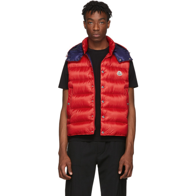 Photo: Moncler Red Down Billecart Vest