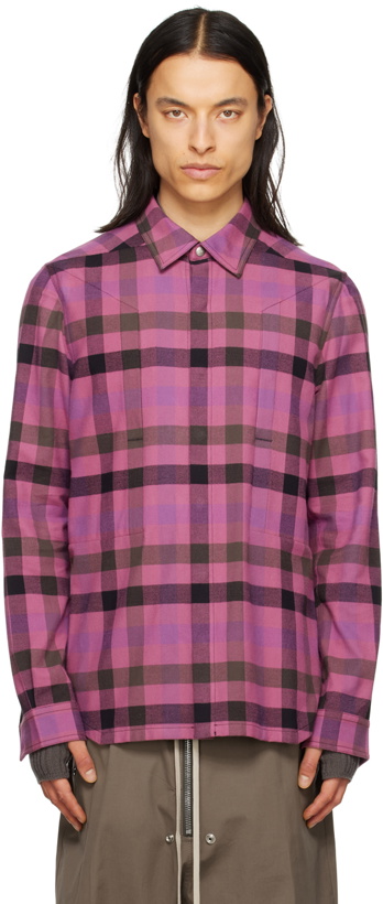 Photo: Rick Owens Pink Fogpocket Shirt