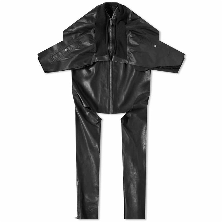 Photo: Rick Owens SWAMPGOD by END. Leather Gilet