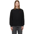 Polo Ralph Lauren Black 'The RL Fleece' Sweatshirt