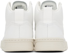 VEJA White V-15 Leather Sneakers