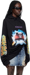 VTMNTS Black 'Back To The Future' Hoodie