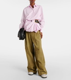 Loewe Belted cotton shirt