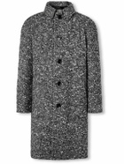 CELINE - Wool-Blend Tweed Coat - Black