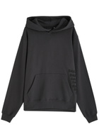 Daily Paper Overload Hooded Cotton Sweatshirt Black