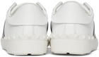 Valentino Garavani White & Black Open Sneakers