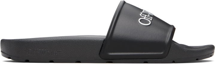 Photo: Off-White Black Bookish Slides
