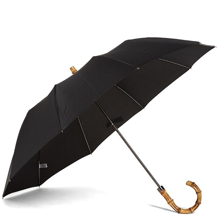 Photo: London Undercover Whangee Telescopic Umbrella Black